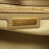 Tory Burch GHW 2 Way Shoulder Bag Handbag Calfskin Leather Beige