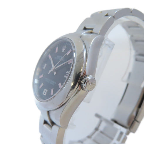 ROLEX Oyster Perpetual 31 Automatic Watch 177200 Stainless Steel Black