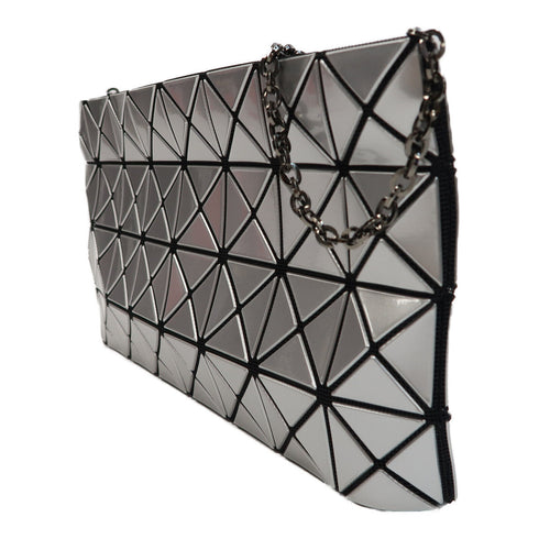 SELECTION Issey Miyake Chain Shoulder Bag BB76-AG041 PVC Silver
