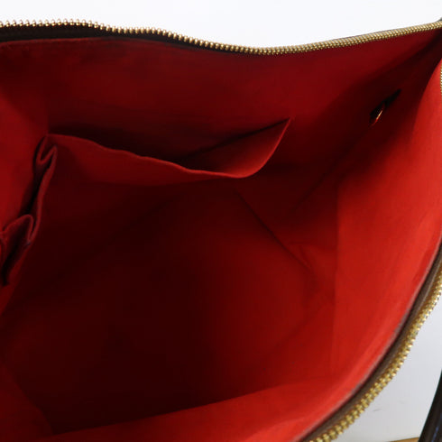 LOUIS VUITTON LV GHW Saleya MM Shoulder Bag N51188 Damier Brown