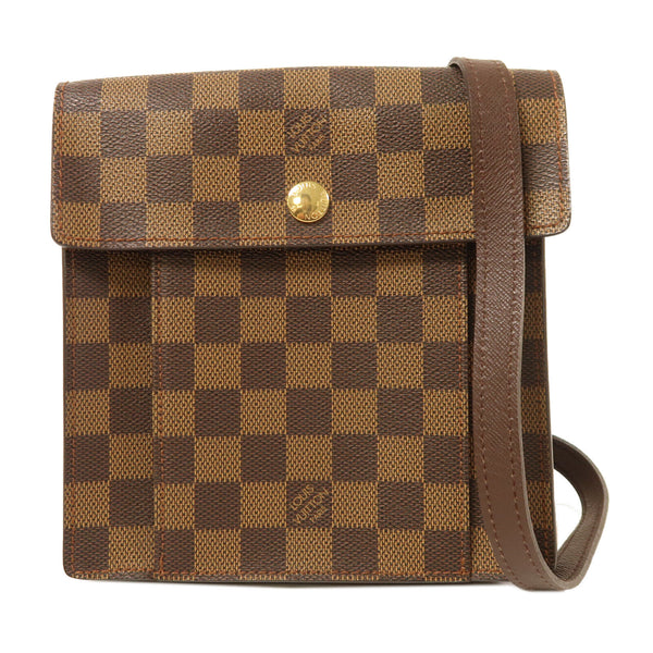 LOUIS VUITTON LV GHW Pimlico Shoulder Bag N45272 Damier Brown