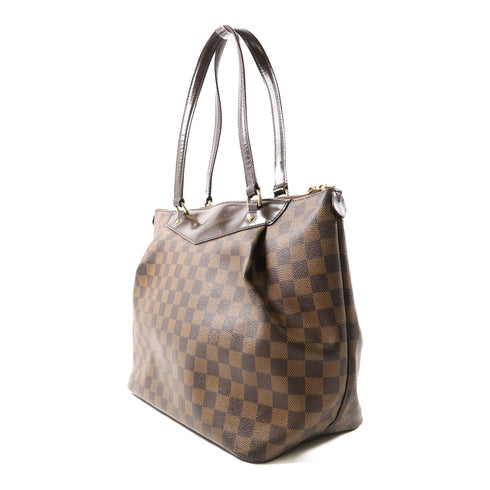 LOUIS VUITTON LV GHW Westminster PM Handbag N41102 Damier Brown v1