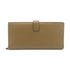FENDI GHW Long wallet 8M0367 Calfskin Leather Khaki