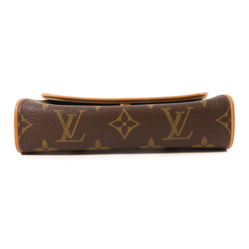 LOUIS VUITTON LV GHW Pochette Florentine Waist Bag M51855 Monogram