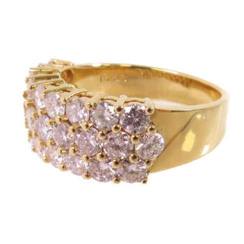 FINE JEWELRY 2.33ct Diamond Ring US#6.75 18K Yellow Gold