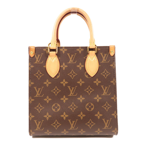 LOUIS VUITTON LV GHW Sac Plat BB 2 Way Shoulder Bag M46265 Monogram Brown