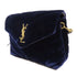 SAINT LAURENT YSL GHW Shoulder Bag GUE467072 Velvet Navy