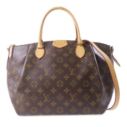 LOUIS VUITTON LV GHW Turenne MM 2 Way Shoulder Bag Handbag M48814 Monogram Brown