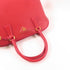 PRADA GHW Saffiano Lux Bag 2 Way Shoulder Bag Calfskin Leather Red