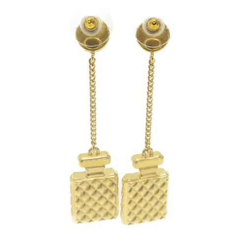 CHANEL CC Earrings Accessories A20A Metal Gold White
