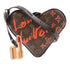 LOUIS VUITTON LV GHW Sac Coeur Fall In Love Shoulder Bag M45890 Monogram Brown
