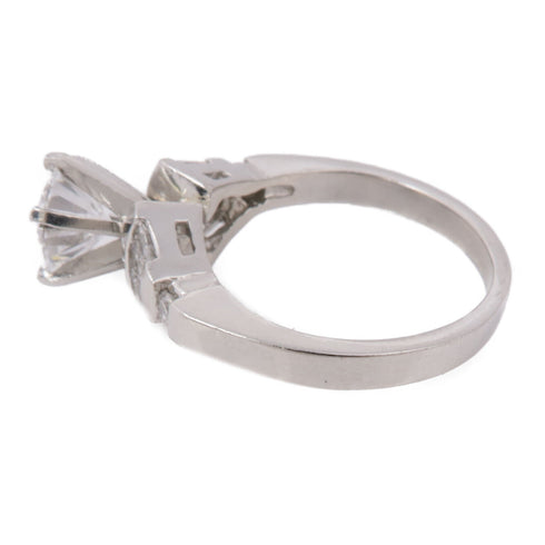 JEWELRY Diamond Ring US#5 PT950 Platinum