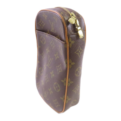 LOUIS VUITTON LV GHW Pochette Gange Belt Bag Waist Bag M51870 Monogram Brown