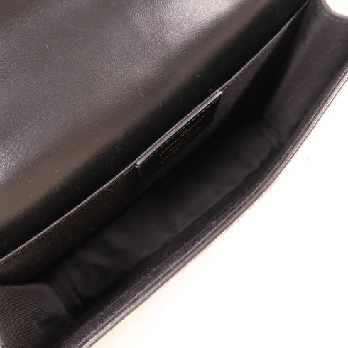 Salvatore Ferragamo GHW Hand Bag 2 Way Bag JP22D866 Calfskin Black/Multicolor