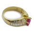 FINE JEWELRY 1.048ct Pink Sapphire 1.65ct Diamond Ring US#6.5 18K Yellow Gold