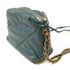 Chanel CC Shoulder Bag Lambskin Leather Blue