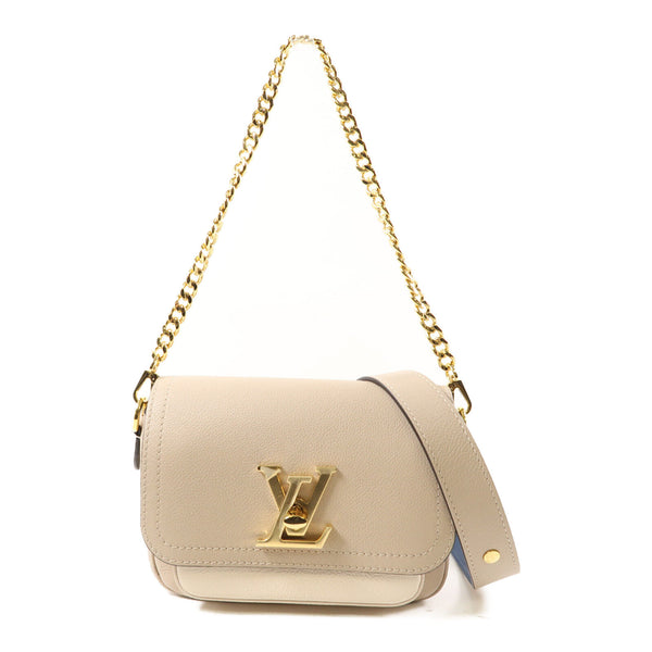 LOUIS VUITTON LV GHW Lockme Tender 2Way Shoulder Bag M58554 Calfskin Leather