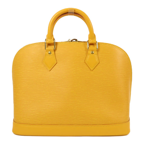 LOUIS VUITTON LV GHW Alma Hand Bag M52148 Epi Yellow