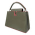 LOUIS VUITTON LV SHW Capucines Hand Bag Calfskin Leather Green