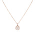 JEWELRY Jade Diamond Necklace 18K Yellow Pink Gold