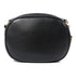 CELINE GHW C Charm Shoulder Bag Calfskin Leather Black