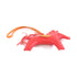 HERMES Rodeo MM Charm Swift Leather Red Orange