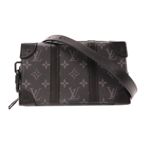 LOUIS VUITTON LV Soft Trunk Wallet Shoulder Bag M69838 Monogram Eclipse Black v2