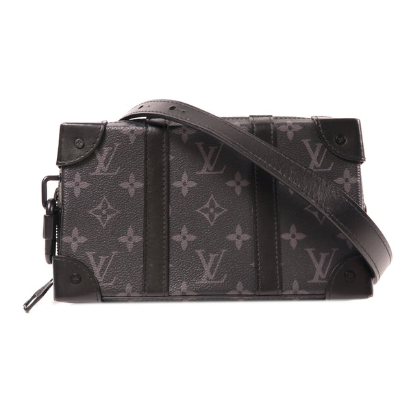 LOUIS VUITTON LV Soft Trunk Wallet Shoulder Bag M69838 Monogram Eclipse Black v2