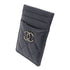 CHANEL CC GHW Card Case Lambskin Leather Black