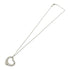 TIFFANY&CO Diamond Open Heart Necklace PT950 Platinum