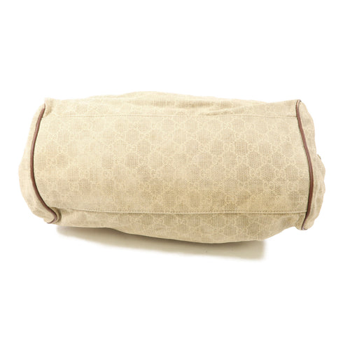 GUCCI GG GHW Sukey Hobo 2 Way Shoulder Bag Handbag 223974 Canvas Brown