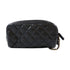 CHANEL Quilted CC GHW Cosmetic Pouch Caviar Leather Black