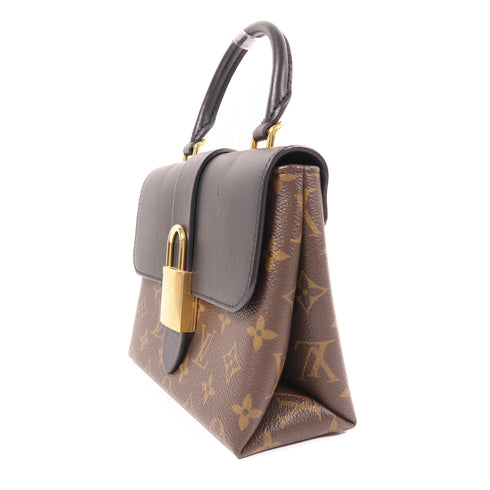LOUIS VUITTON LV GHW Locky BB 2 Way Shoulder Bag M44141 Monogram Brown Black v1