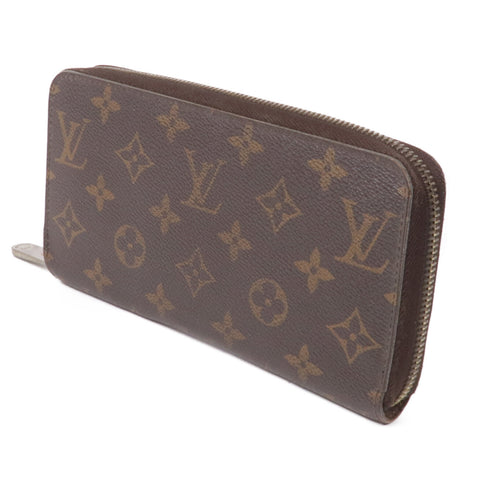 LOUIS VUITTON LV GHW Zippy Wallet M42616 Monogram Brown