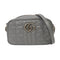 GUCCI GG SHW GG Marmont Shoulder Bag Crossbody 447632 Calfskin Leather Grey
