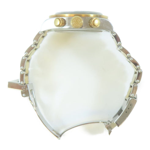 TUDOR Black Bay Chronograph Watch 79363N 18K Yellow Gold Stainless Steel Black