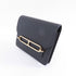HERMES GHW Roulis Slim Wallet Chevre Leather Noir Black