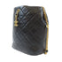 CHANEL Quilted CC GHW Bucket Bag Chain Shoulder AS3482 Lambskin Leather Black