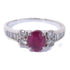 Fine Jewelry 1.11ct Ruby 0.50ct Diamond Ring Accessories US#9.25 PT900 Platinum