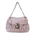 MIU MIU SHW Chain Shoulder Bag Calfskin Leather Pink