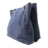 HERMES PHW Shoulder Bag Canvas Navy