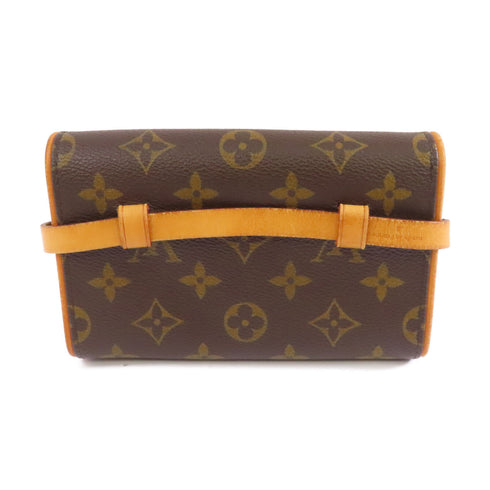 LOUIS VUITTON LV GHW Pochette Florentine Waist Bag M51855 Monogram Brown v1