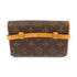 LOUIS VUITTON LV GHW Pochette Florentine Waist Bag M51855 Monogram Brown v1