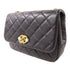 CHANEL CC GHW Chain Shoulder Bag A3001 Calfskin Leather Black