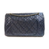 CHANEL CC SHW Chain Shoulder Bag Calfskin Leather Blue v1
