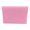 HERMES PHW Calvi Duo Card Case Veau Epsom Leather Mauve Sylvestre Pink