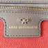 ANYA HINDMARCH Handbag Canvas Red Brown