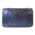 CHANEL Quilted CC SHW 2.55 Chain Shoulder Handbag Calfskin Leather Blue