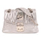 Miu Miu SHW Chain Shoulder Bag Calfskin Leather Silver