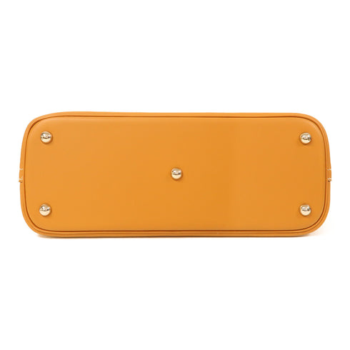 HERMES PHW Bolide 31 2 Way Shoulder Bag Chamonix Leather Brown